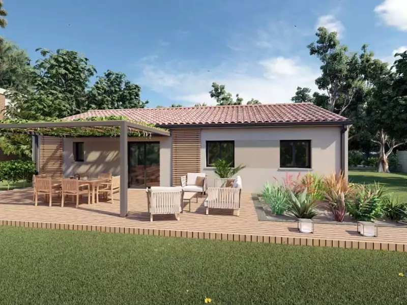 Maison neuve, 100 m² - Le Taillan-Médoc (33320)