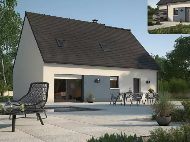 Maison neuve, 89 m² - Saint-Saturnin (72650)