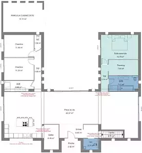 Maison neuve, 177 m²