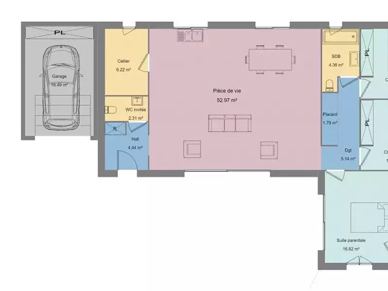 Maison neuve, 118 m² - Baixas (66390)