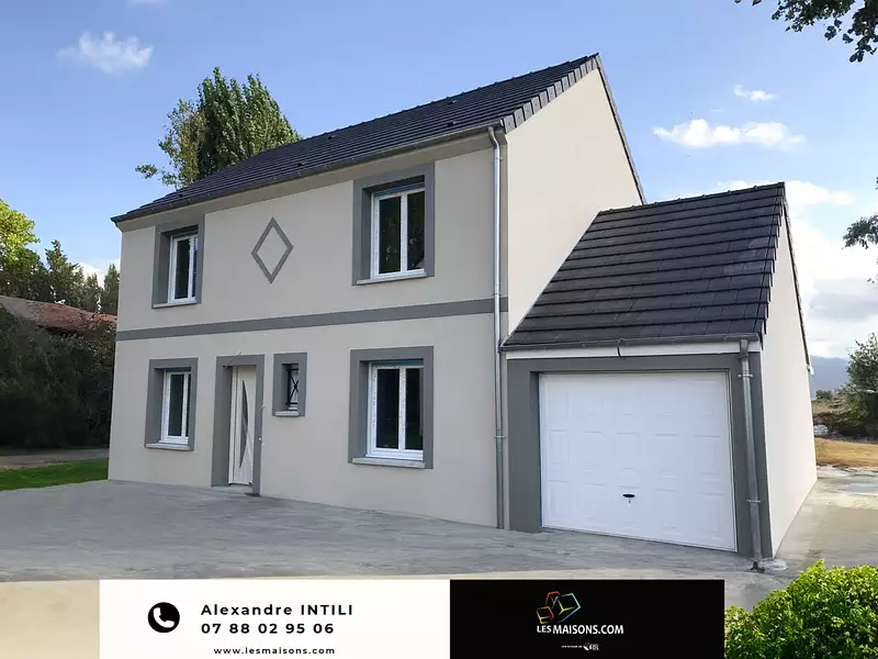Maison neuve, 114,55 m² - Mézy-sur-Seine (78250)