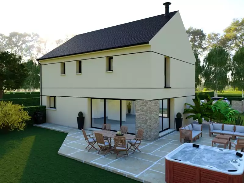 Maison neuve, 140 m² - Moret-Loing-et-Orvanne (77250)