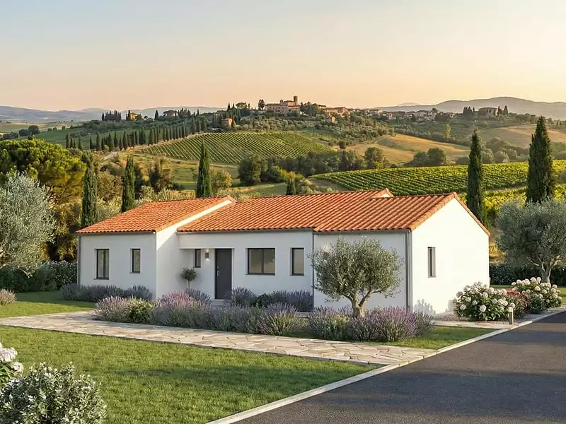 Maison neuve, 111 m² - Le Vigan (46300)