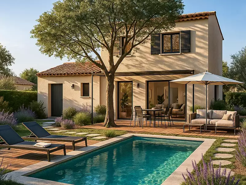 Villa étage 95 m² - Lespignan (34710)