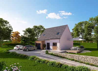 Maison neuve, 84,59 m²