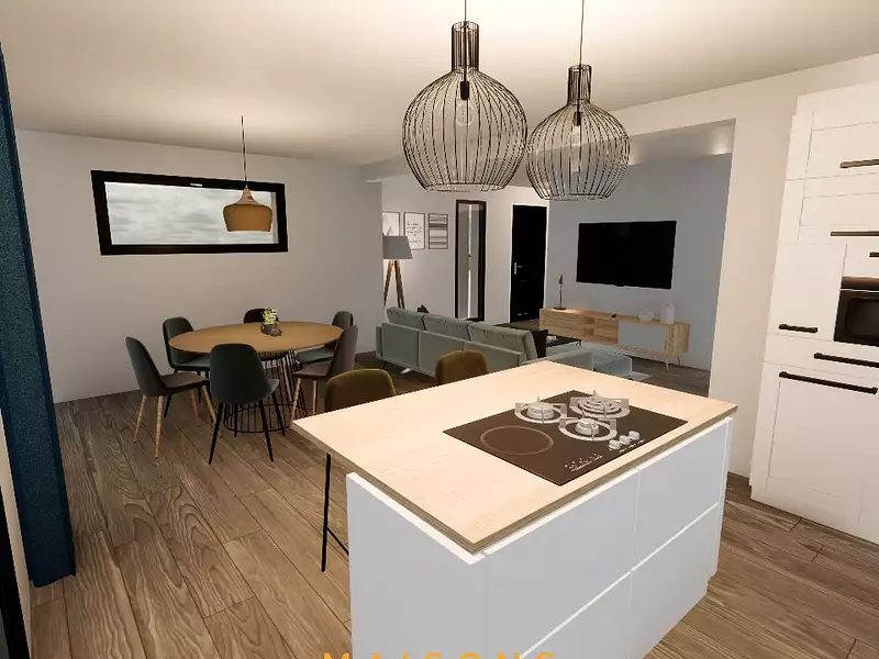 Maison neuve, 118 m² - Muespach-le-Haut (68640)