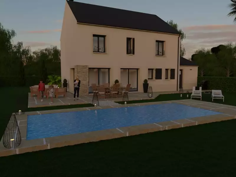 Maison neuve, 142 m² - Villejust (91140)