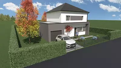 Maison neuve, 100 m²