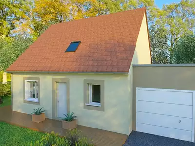 Maison neuve, 55 m²