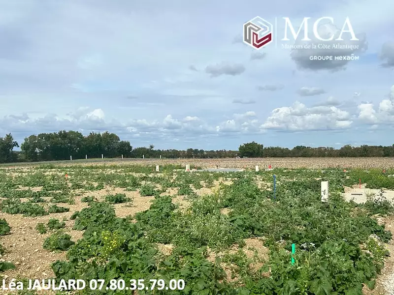 Terrain à bâtir, 401 m² - Saint-Jean-de-Liversay (17170)