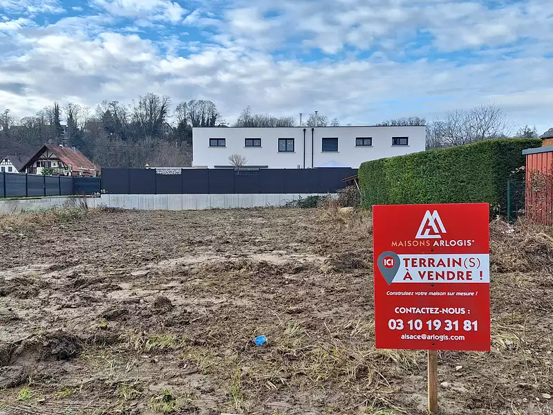 Terrain à bâtir, 318 m² - Blotzheim (68730)