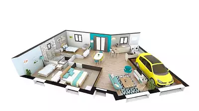 Maison neuve, 85 m²