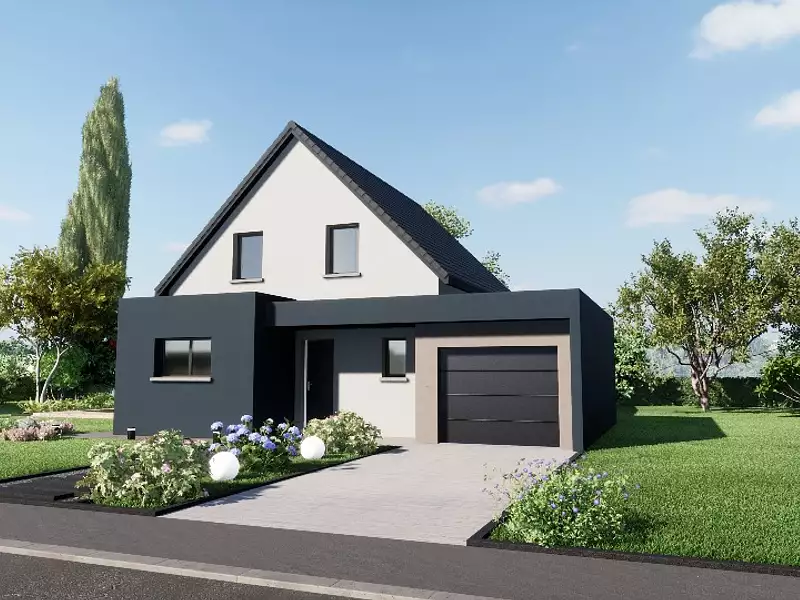 Maison neuve, 100 m² - Guémar (68970)