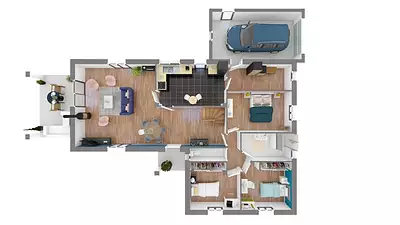 Maison neuve, 107 m²