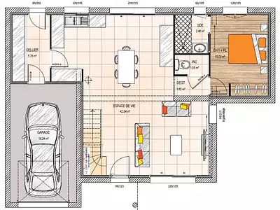 Maison neuve, 105 m²