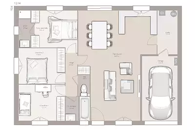 Maison neuve, 84 m²