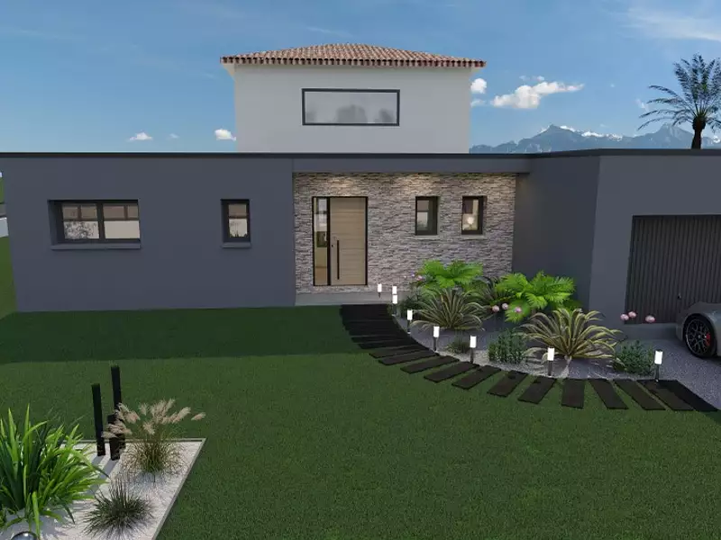 Maison neuve, 140 m² - Berrias-et-Casteljau (07460)