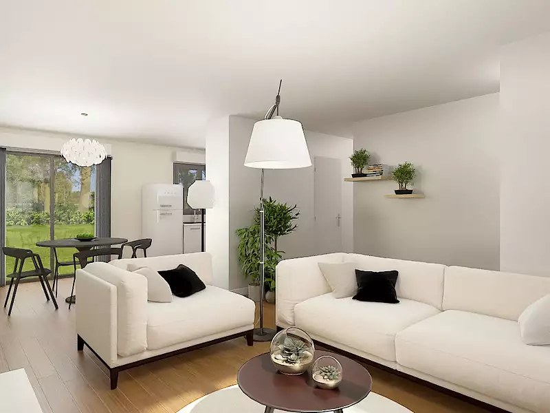 Maison neuve, 72,75 m² - Carpiquet (14650)