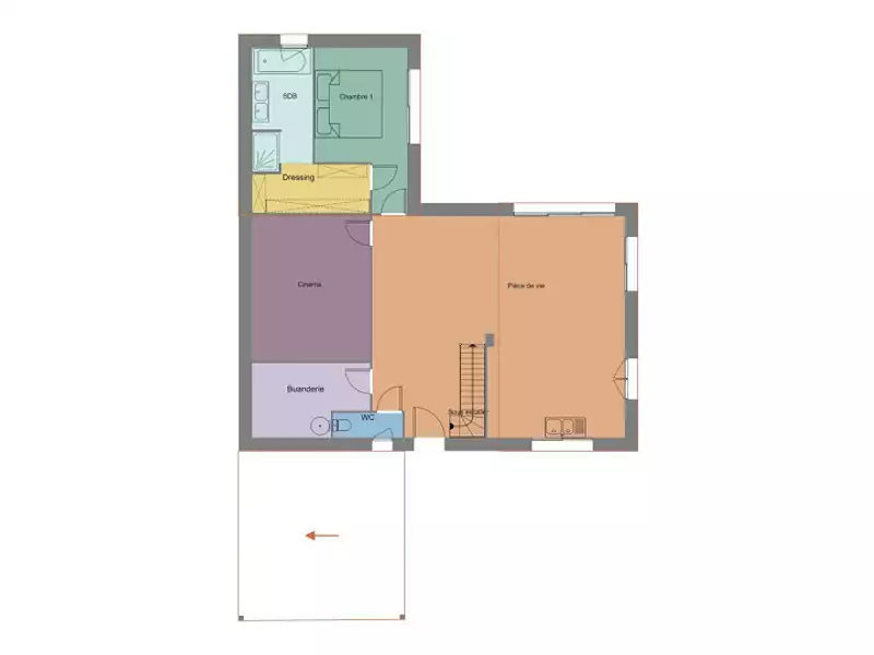 Maison neuve, 154 m² - Ploemeur (56270)