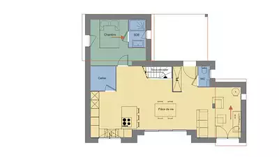 Maison neuve, 100 m²