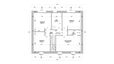 Maison neuve, 104 m²