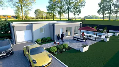 Maison neuve, 90 m²