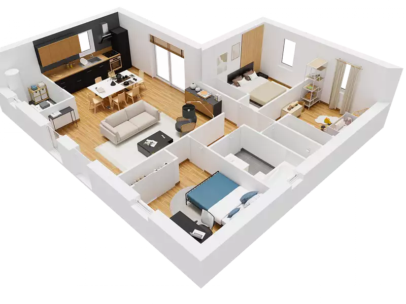 Maison neuve, 78 m² - Dol-de-Bretagne (35120)