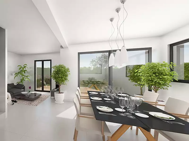 Maison neuve, 105 m² - Saint-Félix (74540)