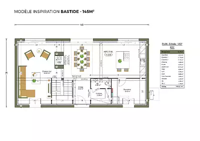 Maison neuve, 145 m²