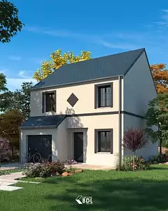 Maison neuve, 95,6 m²