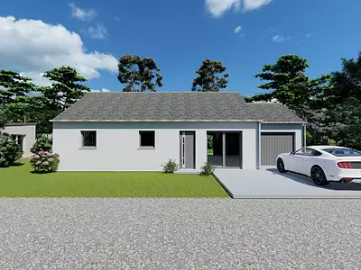 Maison neuve, 61 m²