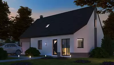 Maison neuve, 102,37 m²