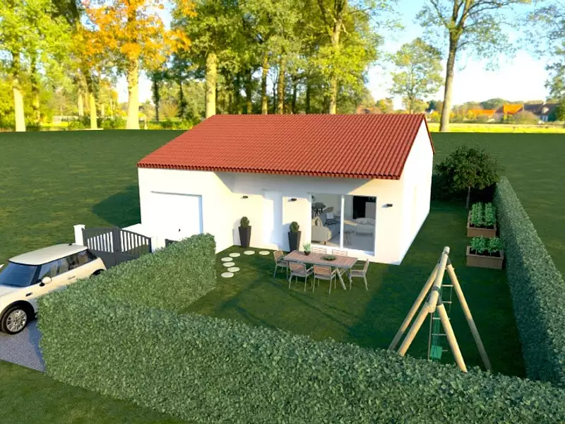 Maison neuve, 68 m² - Los Masos (66500)