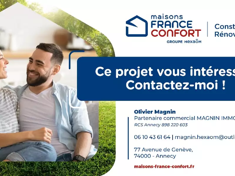 Maison neuve, 101 m² - Menthonnex-en-Bornes (74350)