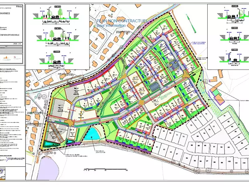 Terrain à bâtir, 518 m² - Entrammes (53260)