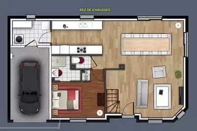 Maison neuve, 95 m²