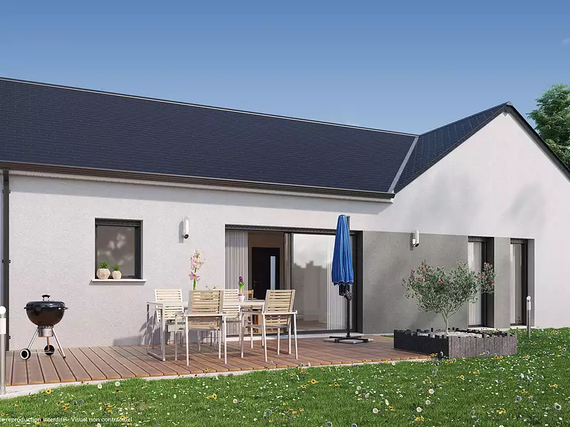 Maison neuve, 94 m² - Gosné (35140)