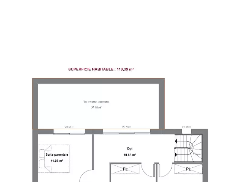 Maison neuve, 100 m² - Chançay (37210)