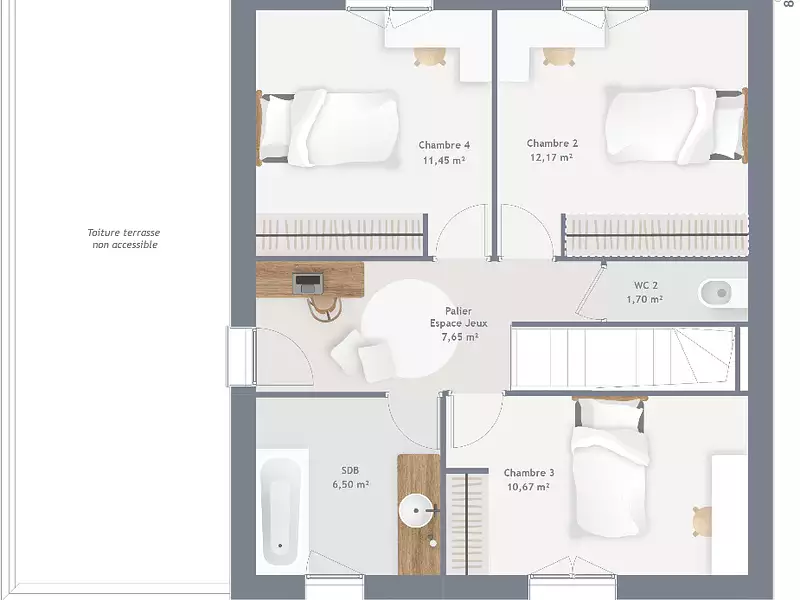 Maison neuve, 120 m² - Nemours (77140)
