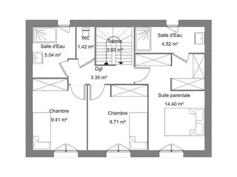 Maison neuve, 98 m² - Flayosc (83780)