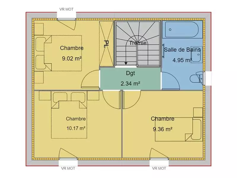 Maison neuve, 73 m² - Pierrelatte (26700)