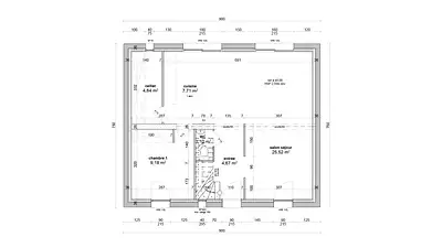 Maison neuve, 104 m²