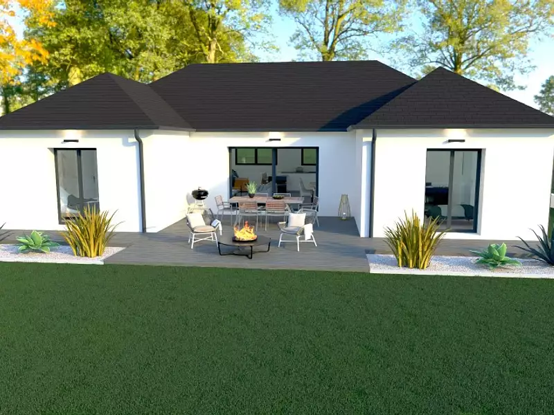 Maison neuve, 105 m² - Barentin (76360)