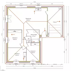 Maison neuve, 80 m²