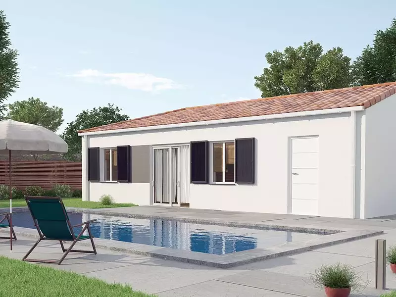 Maison neuve, 90 m² - Challans (85300)