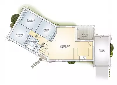 Maison neuve, 85 m²