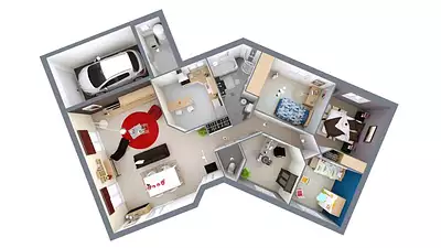 Maison neuve, 95 m²