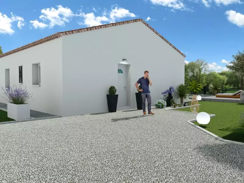 Maison neuve, 93 m² - Allan (26780)