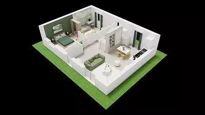 Maison neuve, 60 m²