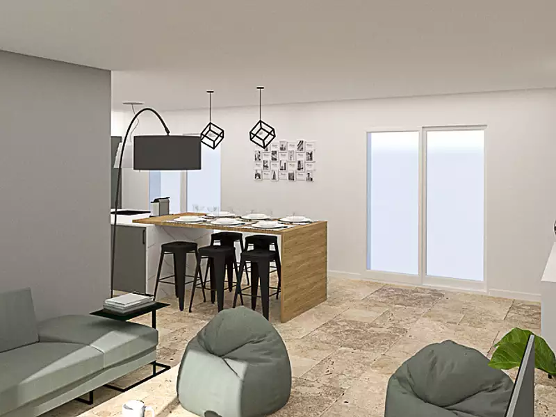 Maison neuve, 87 m² - Saint-Denis (93200)